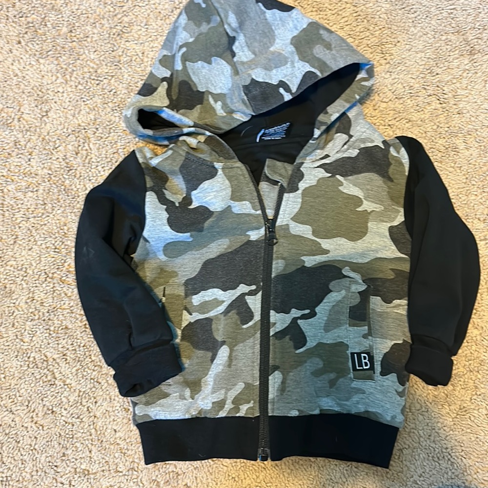 Little Bipsy Camo Sweatshirt